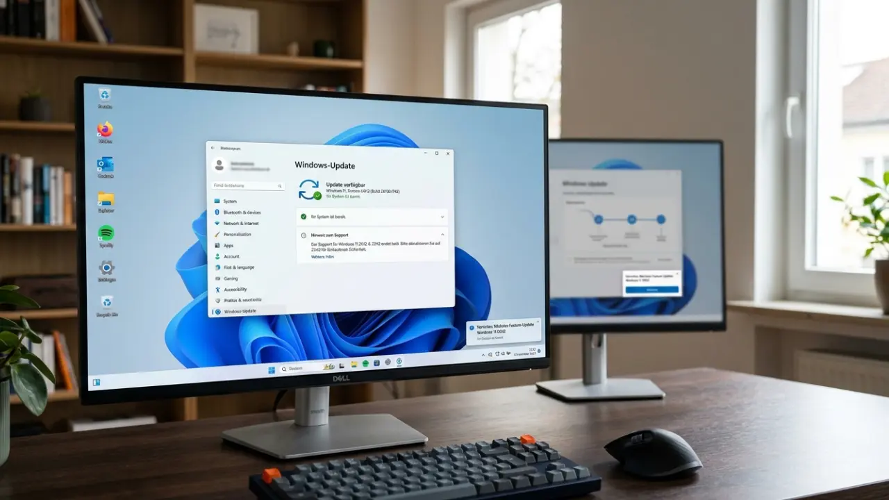 Windows 11 24H2 Support-Ende und Update auf eine neuere Version
